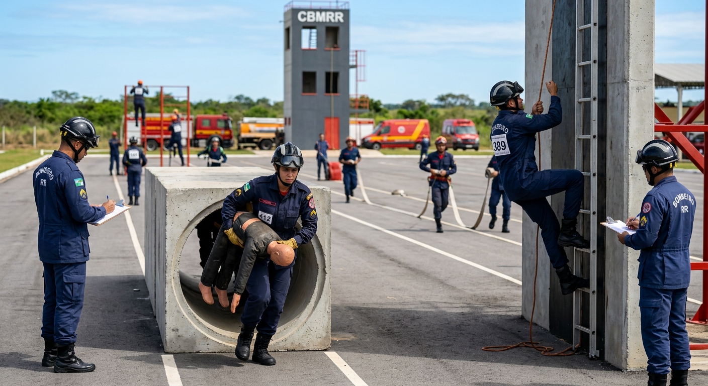 Edital Publicado: Detalhes do Concurso Bombeiro Roraima